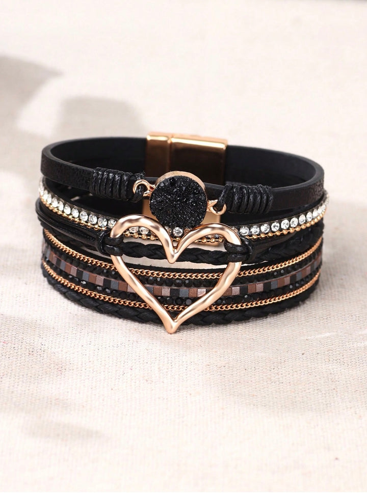 Boho Bracelet In Black