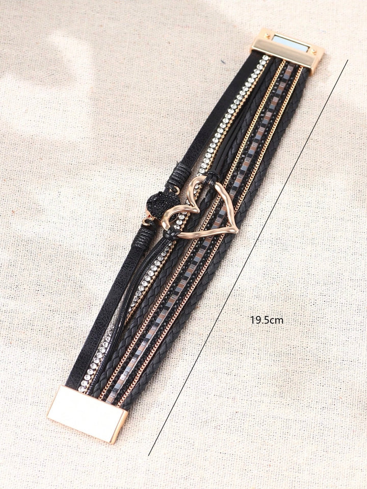 Boho Bracelet In Black