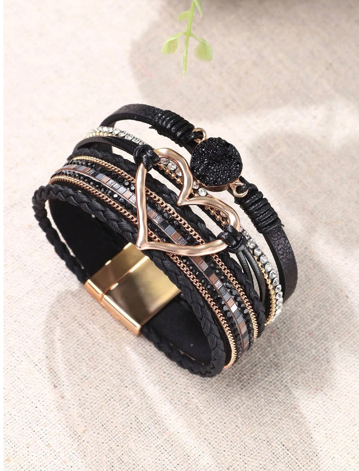 Boho Bracelet In Black