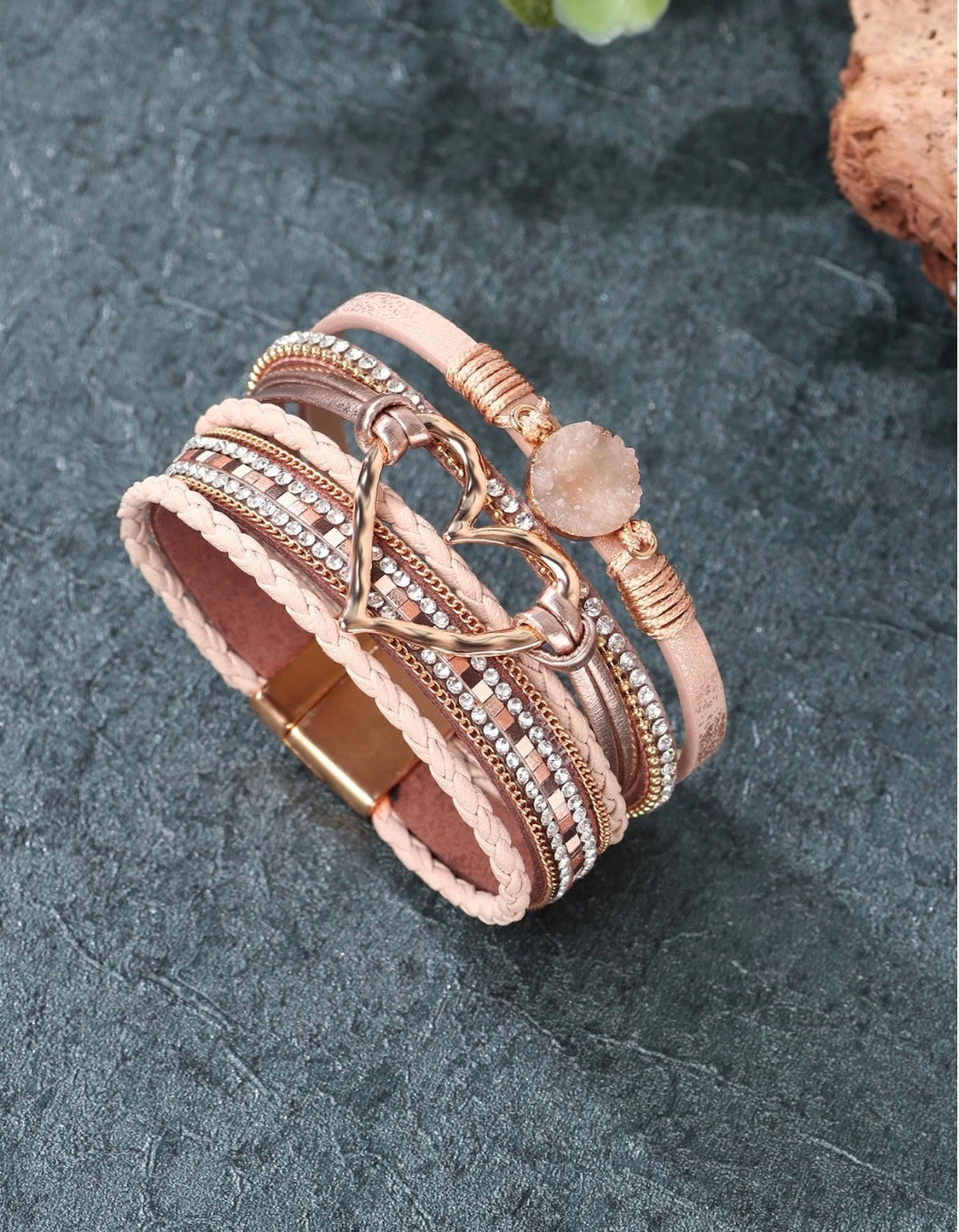 Boho Bracelet In Champagne Gold